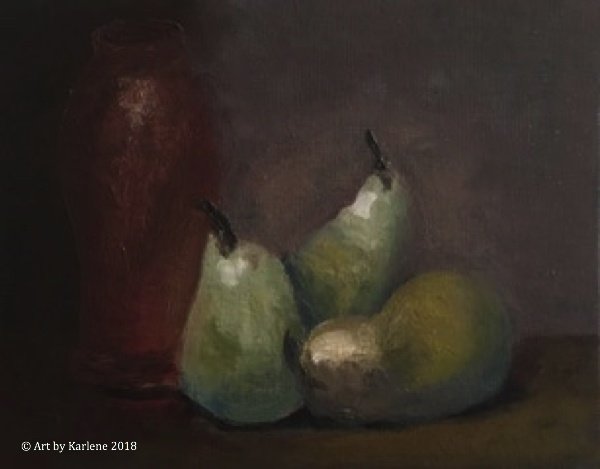 Sm nicks pears 3 | art by karlene