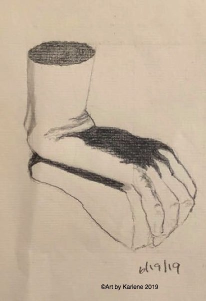 Hand 3 | art by karlene