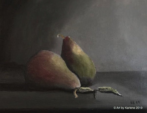 Sm two pears after brague | art by karlene