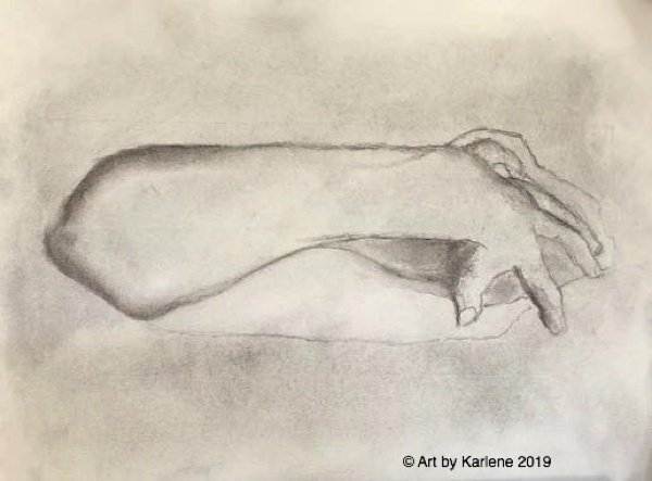 Sm hand 4 | art by karlene
