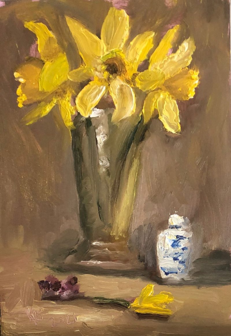 2021D01 Three Early Daffodils 1