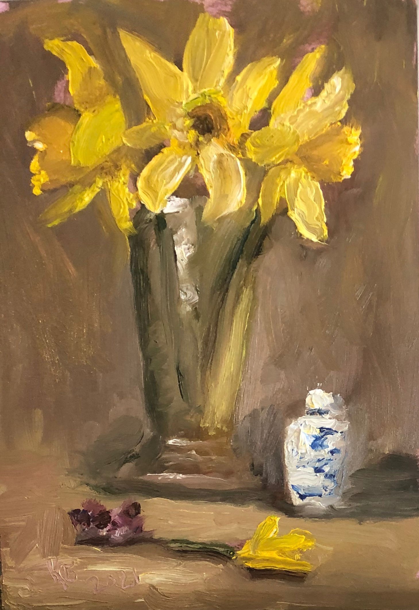 2021D01 Three Early Daffodils