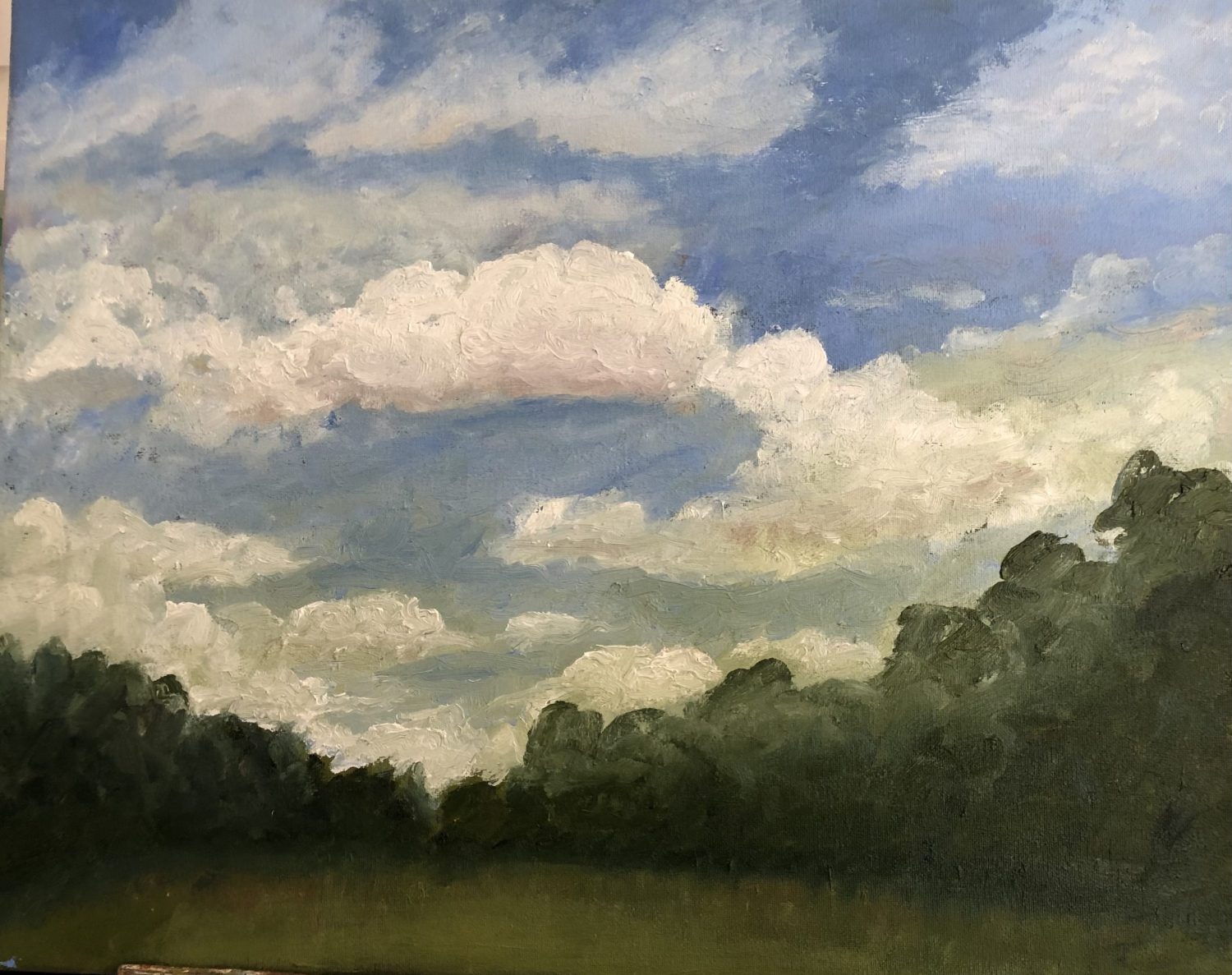 Clouds over the Meadow SOLD